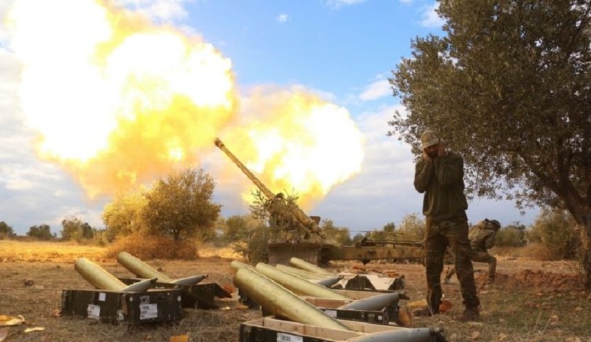 قصف متبادل بين القوات التركية ومرتزقتها مع القوات الكردية بريف حلب