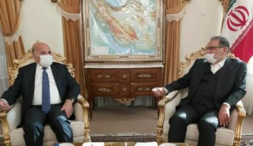 شمخانی در دیدار وزیر خارجه عراق: آمران و مرتکبان ترور شهید سلیمانی و همرزمانش به اشد مجازات برسند
