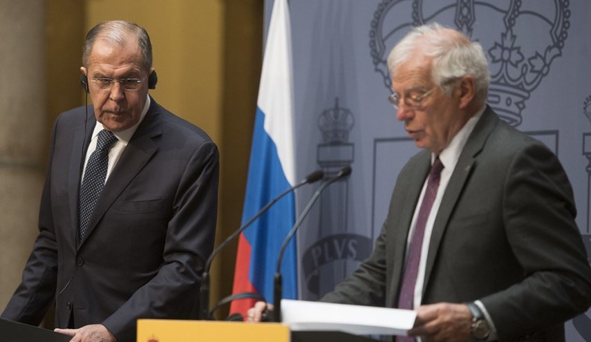لافروف وبوريل: الاتحاد الأوروبي وروسيا يعتزمان العمل سويا رغم خلافاتهما