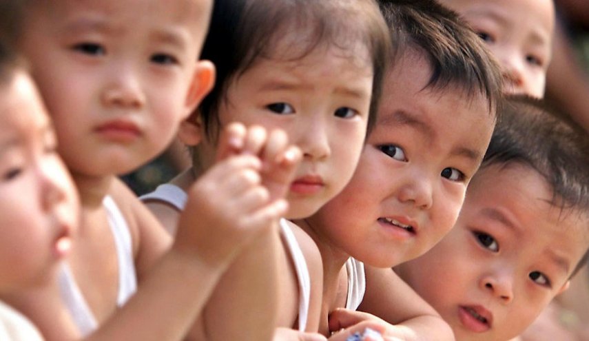 کاهش ۳۰ درصدی نرخ زاد و ولد در چین در سال ۲۰۲۰