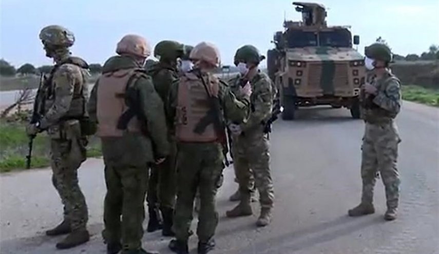 رزمایش مشترک نظامی روسیه و ترکیه در استان ادلب سوریه