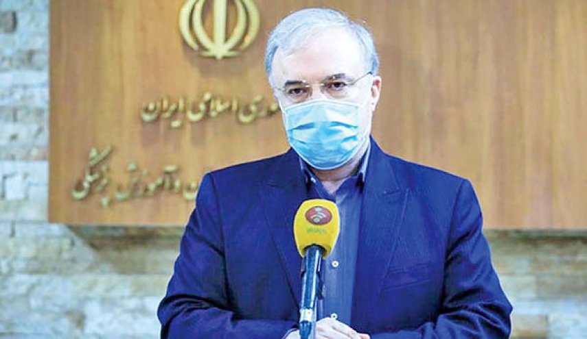 وزير الصحة: ايران ستصبح قطبا لانتاج لقاح كورونا في المنطقة