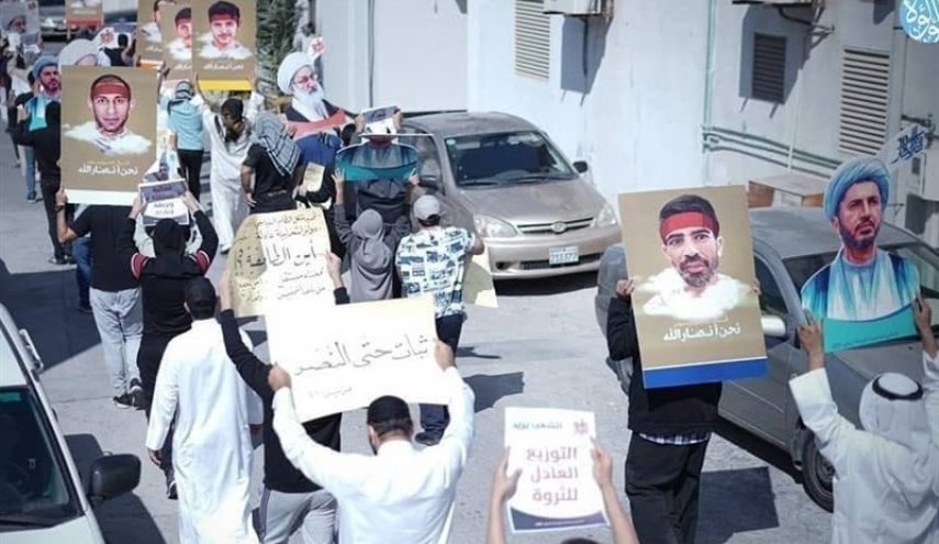 ادامه اعتراضات گسترده علیه آل خلیفه در دهمین سالگرد انقلاب مردمی بحرین
