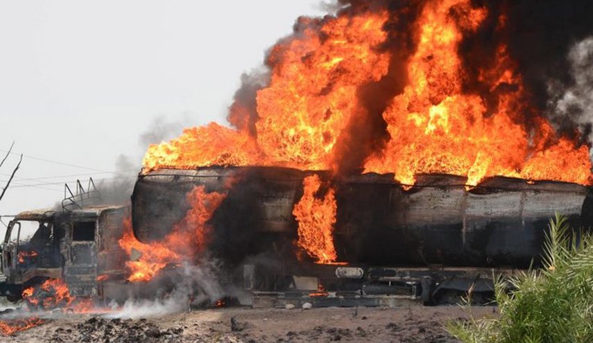 مصرع 17 شخصا في انفجار شاحنة لنقل الغاز في افغانستان