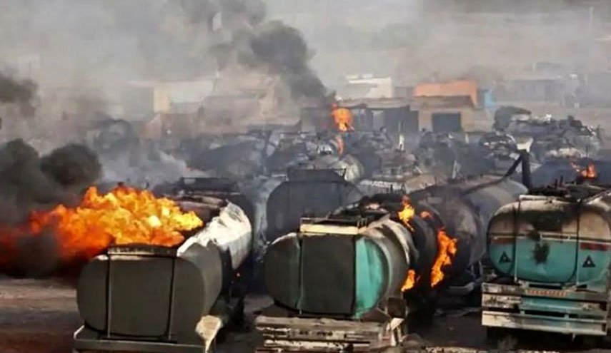 آتش سوزی در اسلام قلعه و مرز دوغارون افغانستان مهار شد/ حریق 500 تانکر نفت و گاز و خسارات اولیه 50 میلیون دلاری 