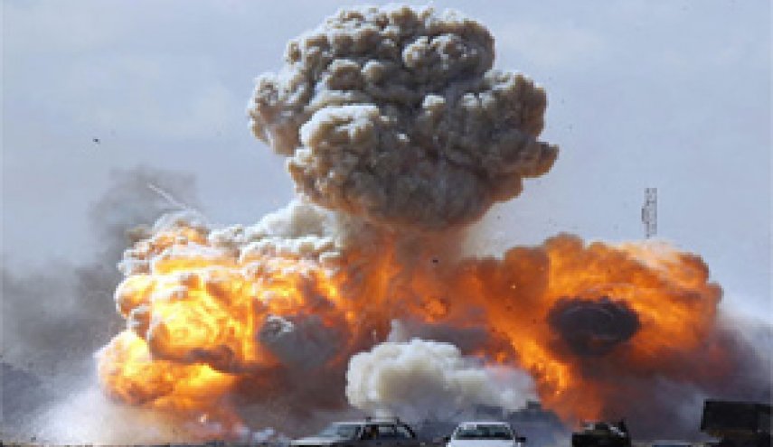 انفجار بمب در مسیر کاروان لجستیکی اشغالگران آمریکایی در جنوب عراق