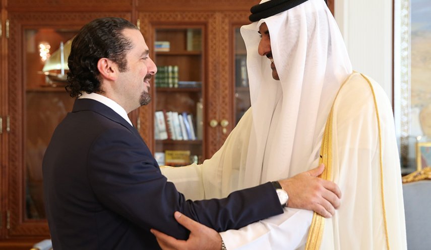 لقاء قطري لبناني هام..هذا ما دار في لقاء أمير قطر بسعد الحريري