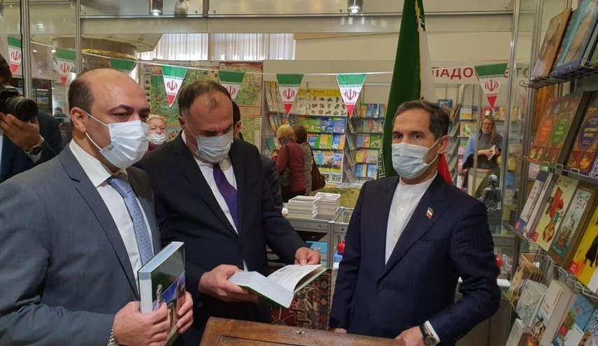 تألق الجناح الإيراني في معرض مينسك الدولي للكتاب