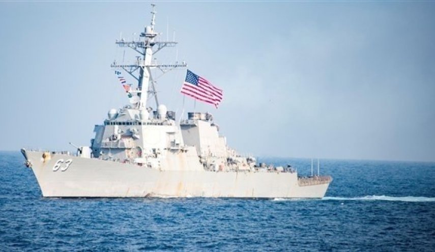 الصين تمنع عبور سفينة حربية أمريكية عبر مضيق تايوان
