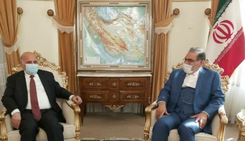 شمخاني يستقبل وزير الخارجية العراقي