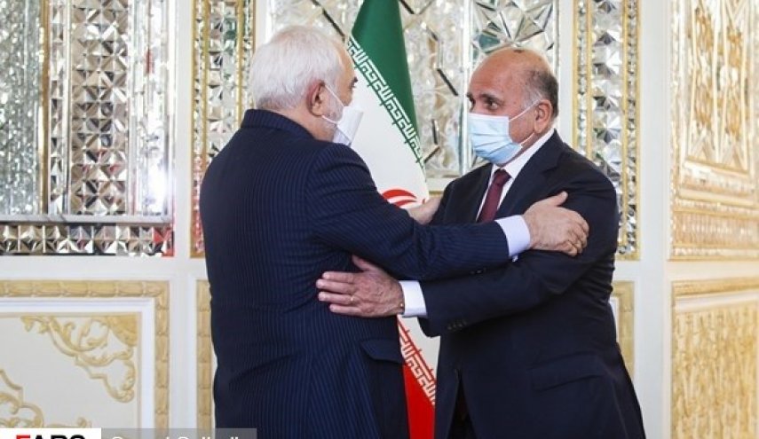 ظريف: اكدت خلال لقائي نظيري العراقي على التزام إيران تجاه استقرار العراق