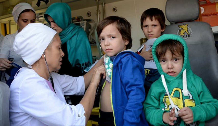  145 طفلا روسيا على 6 رحلات قدموا من سوريا والعراق 