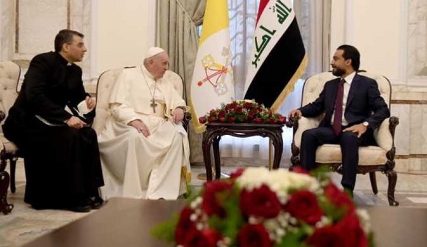 بالصور...رئيس مجلس النواب العراقي يستقبل بابا الفاتيكان