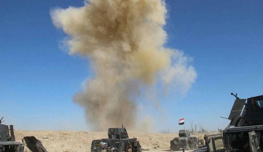 انهدام مخفیگاه داعش‌ در استان بابل عراق
