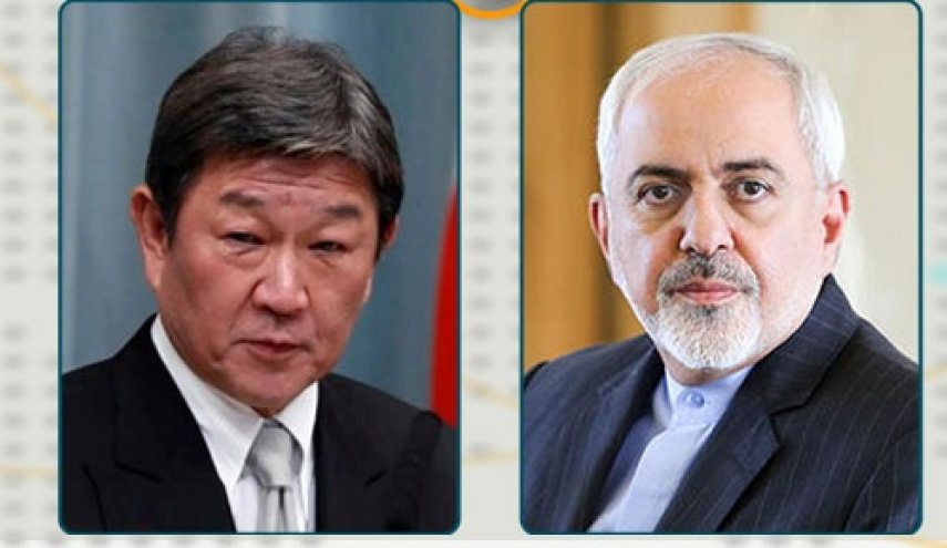 گفت‌وگوی تلفنی وزیر خارجه ژاپن با ظریف؛ امیدواری موته‌گی برای سفر به تهران