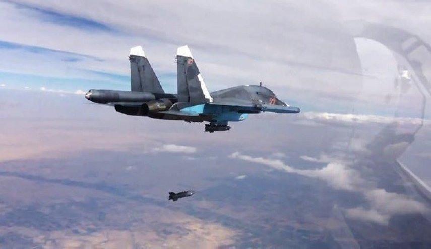  روسیه مواضع داعش ‌در سوریه را بمباران کرد
