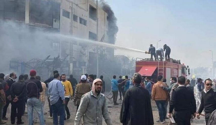 بیش از 20 کشته در آتش سوزی کارخانه پوشاک در مصر