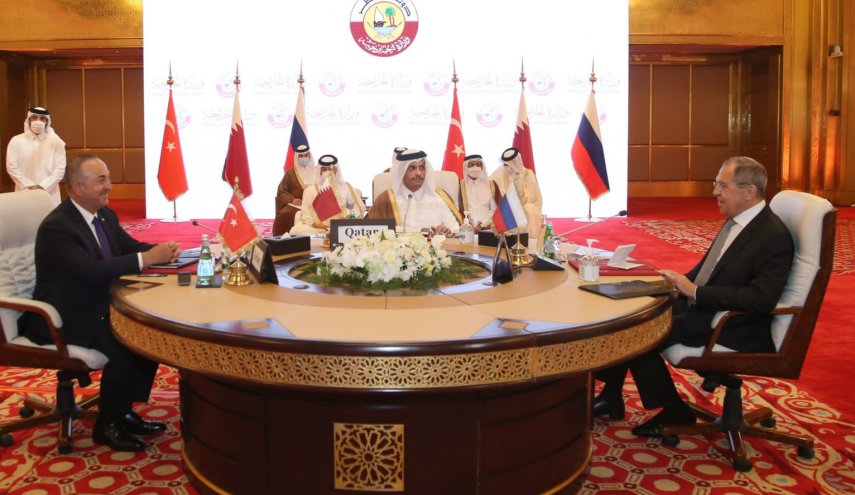 بیانیه مشترک قطر، روسیه و ترکیه؛ تاکید بر حل سیاسی بحران سوریه
