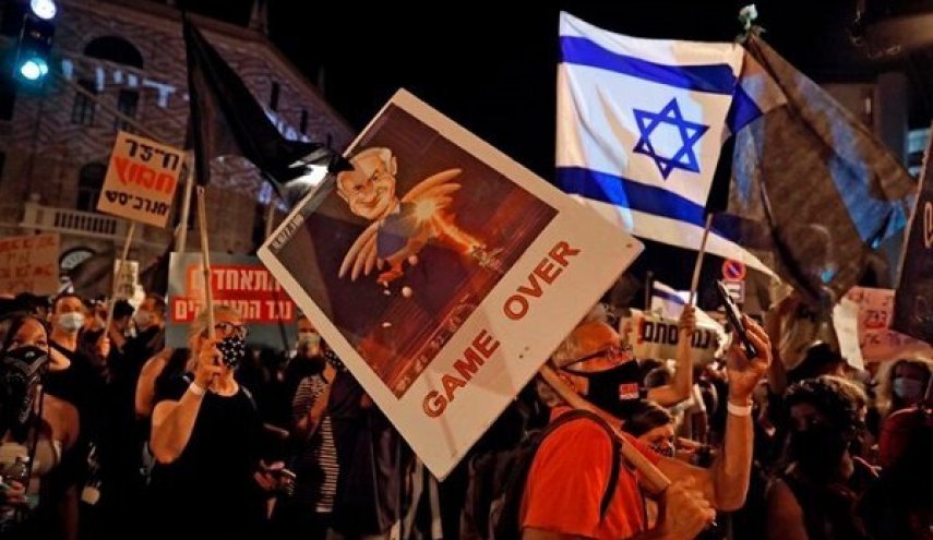 سی‌وهشتمین هفته اعتراضات علیه نتانیاهو برگزار شد