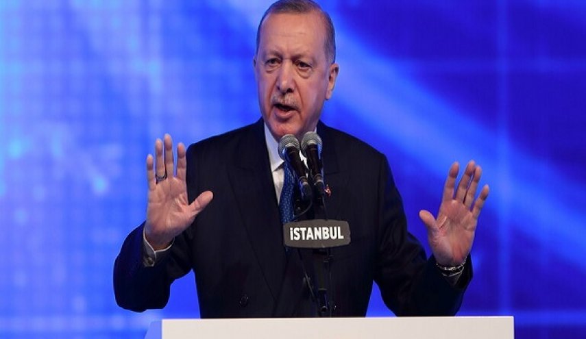 أردوغان: الحل السلمي لن يكون ممكنا إلا باحترام وحدة أراضي سوريا 