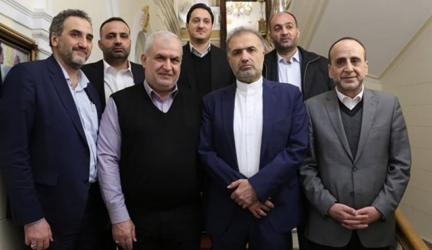 دیدار هیأت حزب الله با سفیر ایران در مسکو
