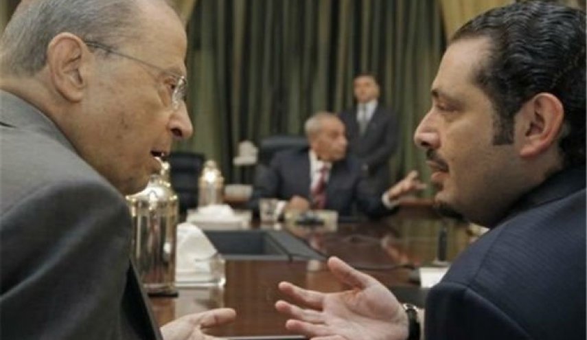 بالا گرفتن تنش لفظی میان سعد الحریری و میشل عون درباره تشکیل کابینه
