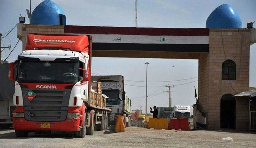 المنافذ الحدودية الايرانية مع العراق مفتوحة لنقل البضائع خلال النوروز