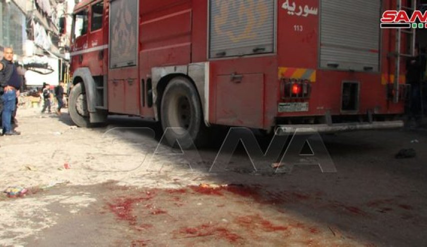 بالصور : استشهاد مدنيين  وإصابة آخرين جراء  سقوط قذائف على حلب