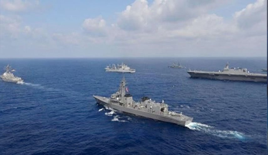 البحرية الاميركية تعلن اجراء مناورات مع عدة دول في بحر العرب وخليج عمان