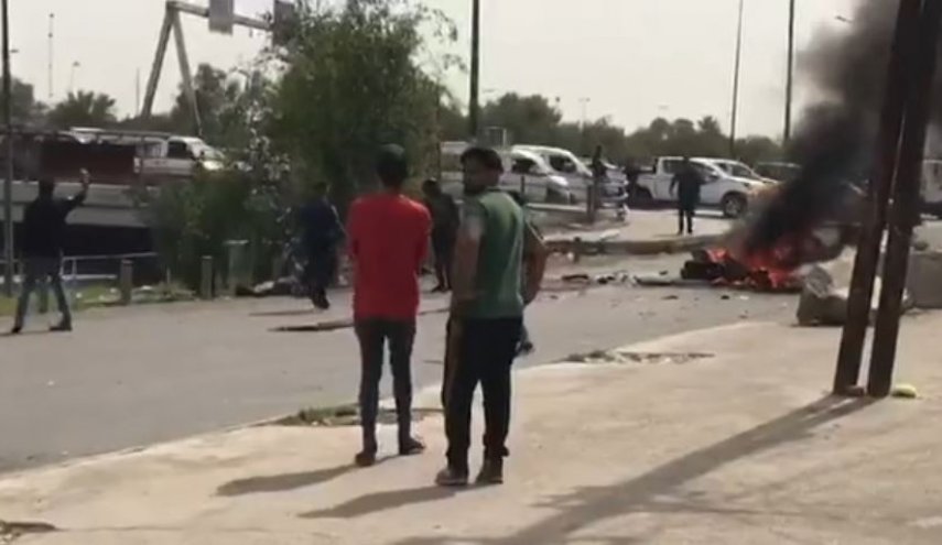 انفجار عبوة ناسفة داخل دراجة نارية في بغداد