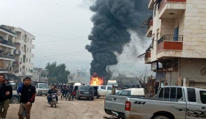 انفجار عبوة ناسفة بسيارة عسكرية تابعة لـ ’قسد’ شرقي سوريا  