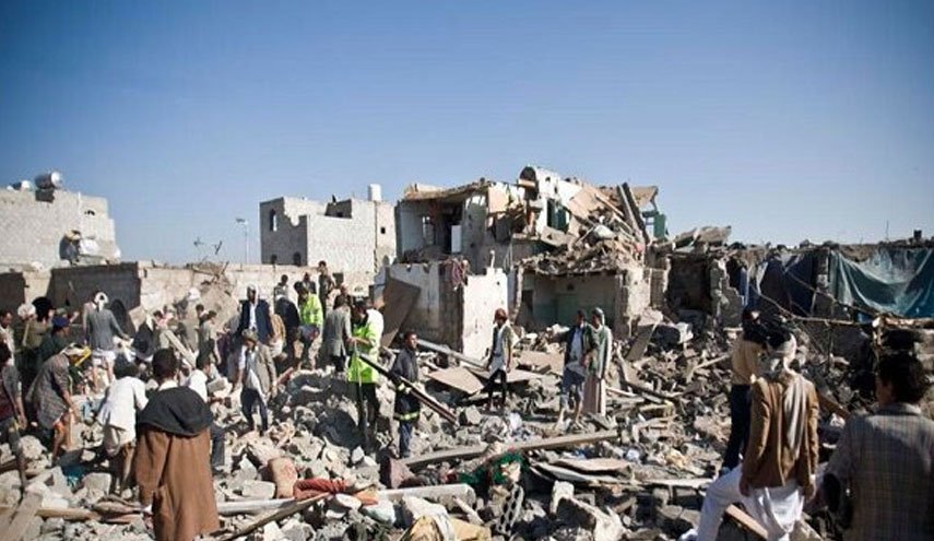  ائتلاف سعودی ۴۳ هزار شهروند یمنی را به خاک وخون کشید