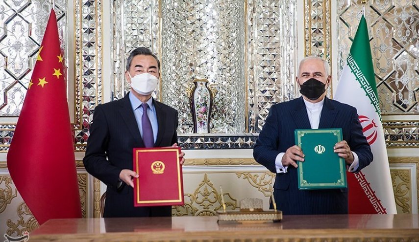 طهران تصدر بياناً بشأن التوقيع على وثيقة التعاون الاستراتيجي مع الصين