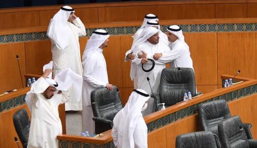 کتک‌کاری در پارلمان کویت