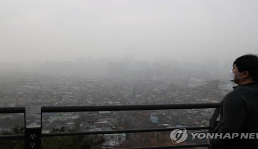عاصفة ترابية غير متوقعة تضرب كوريا الجنوبية