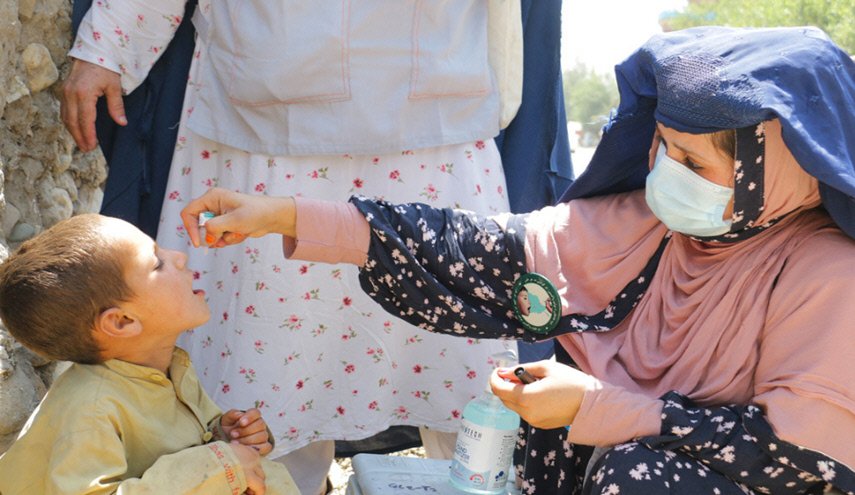 حملة التطعيم ضد شلل الأطفال تواجه أزمة في افغانستان!