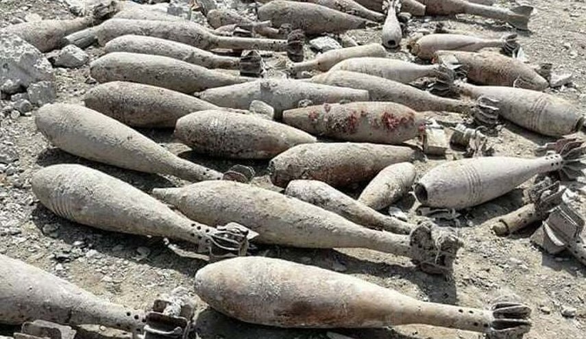 کشف دهها خمپاره و بمب دست ساز در عراق