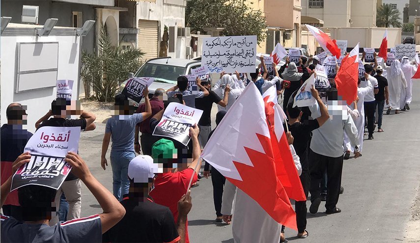 مواصلة التظاهرات الغاضبة في مختلف المناطق البحرينية