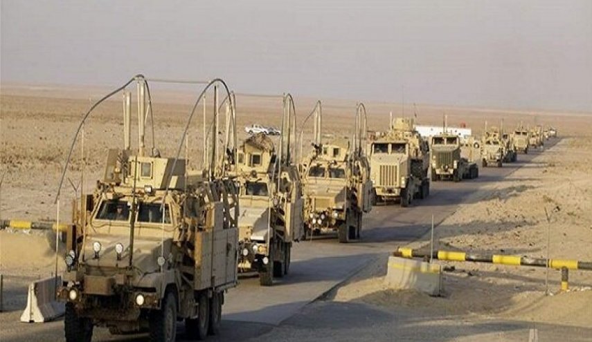 سومین کاروان آمریکا در عراق هدف قرار گرفت
