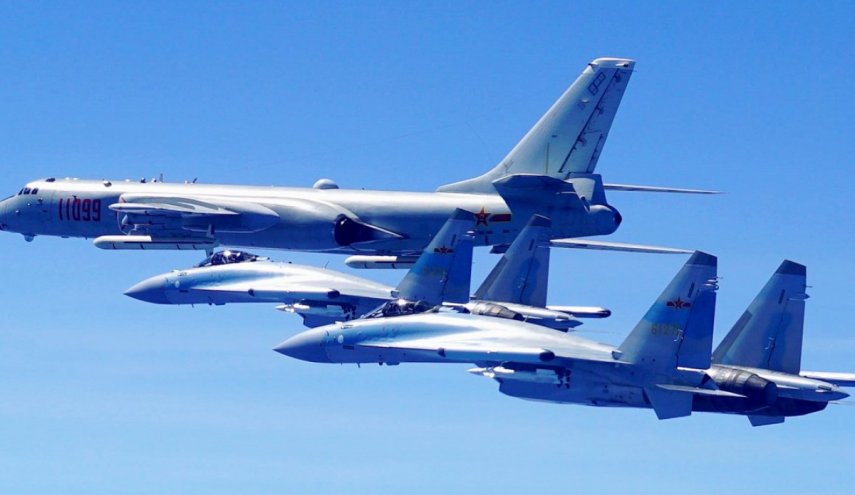 ادعای تایوان درخصوص پرواز 10 هواپیمای نظامی چین در منطقه پدافند هوایی
