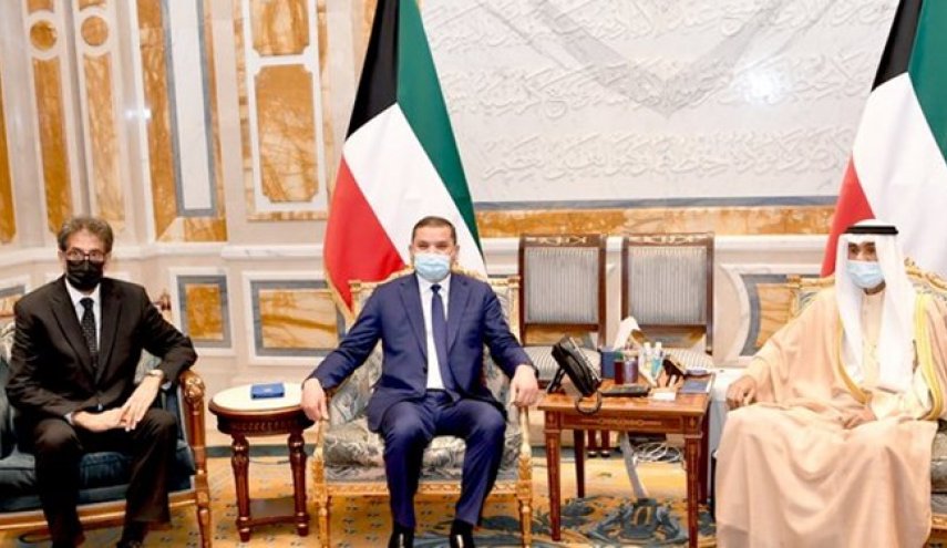 دیدار نخست‌وزیر لیبی با امیر کویت و ولی‌عهد ابوظبی
