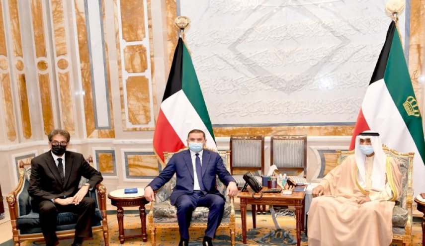 أمير الكويت يستقبل رئيس حكومة الوحدة الوطنية الليبية 