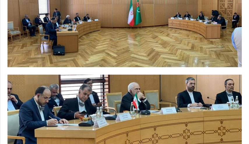 دیدار وزرای امور خارجه ایران و ترکمنستان در عشق آباد