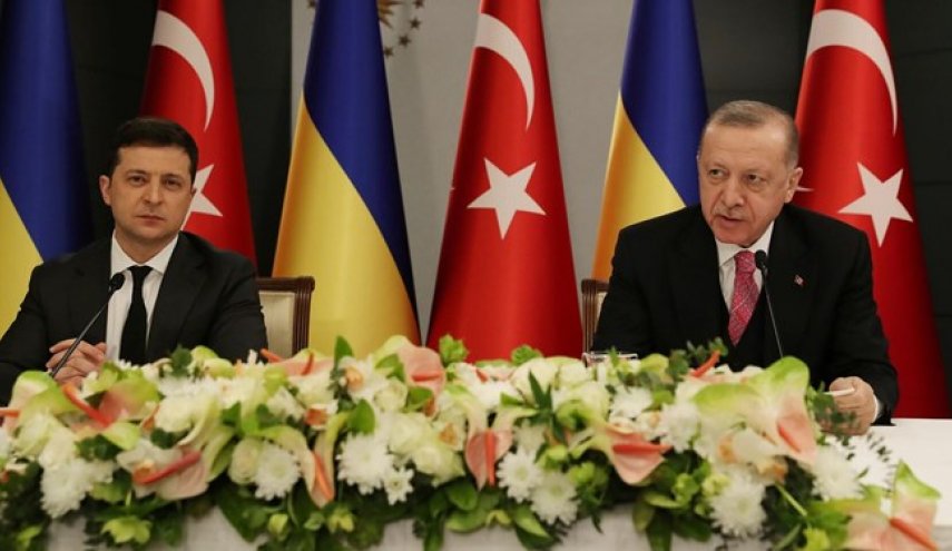 اردوغان: تنش اوکراین و روسیه باید از طریق مسالمت میز حل شود
