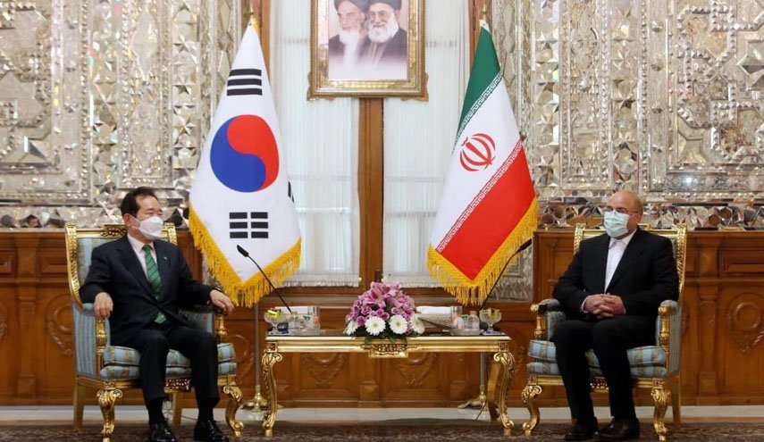 نخست‌وزیر کره جنوبی با قالیباف دیدار کرد