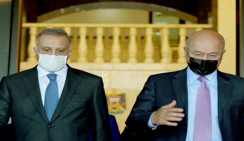 صالح والكاظمي يدينان هجمات اربيل ويطالبان بالتحقيق
