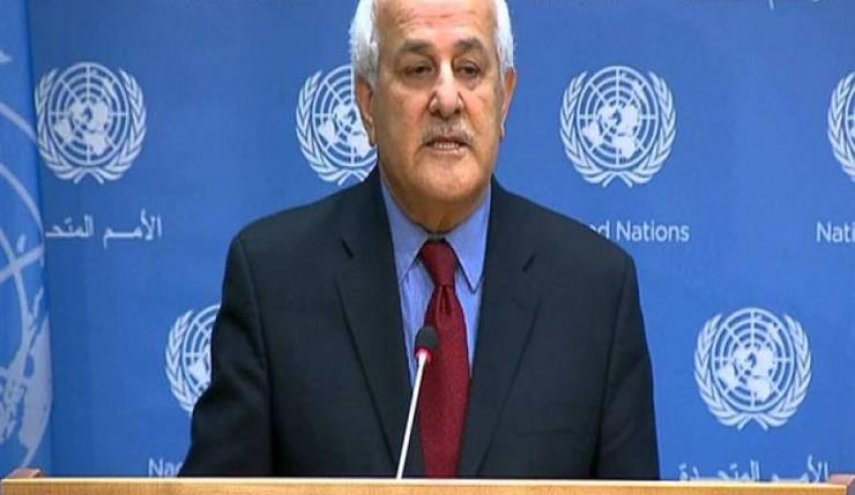 مندوب فلسطين بالامم المتحدة يبعث رسائل لمسؤولين امميين