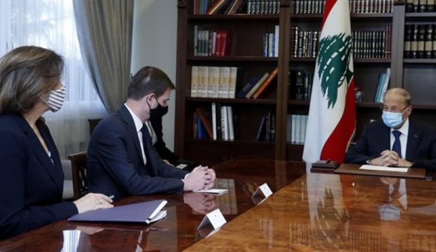 عون: برای ترسیم مرزها، در حفظ منافع لبنان کوتاهی نمی‌کنیم