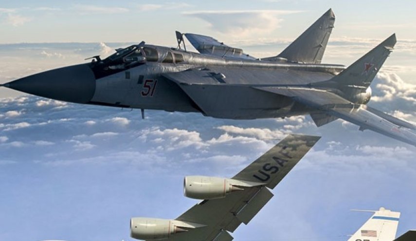رویارویی جنگنده روسی با هواپیمای جاسوسی آمریکا
