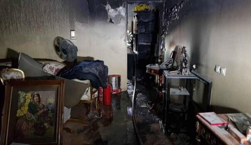 آتش سوزی در برج های مهستان/ ۳۵ نفر نجات پیدا کردند